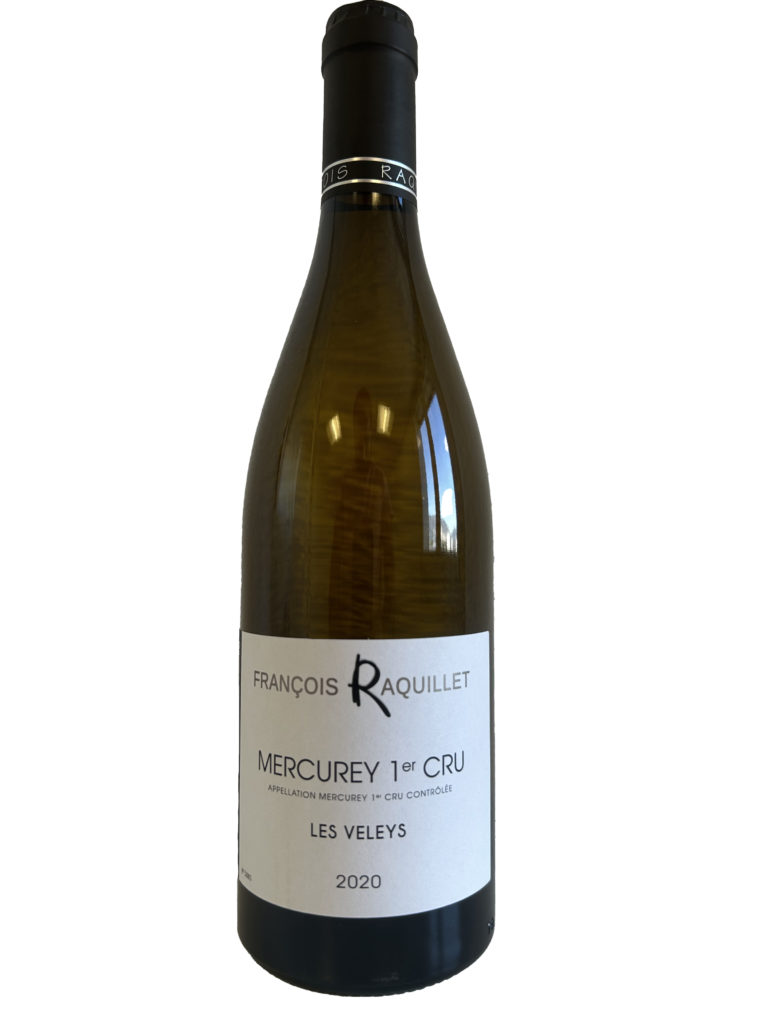 Domaine François Raquillet - "les Veleys" - blanc 2020 - Mercurey 1er cru